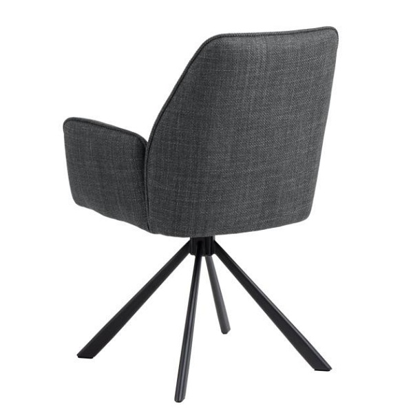 Krzesło Glenda szare ciemne Basel 19 - ACTONA